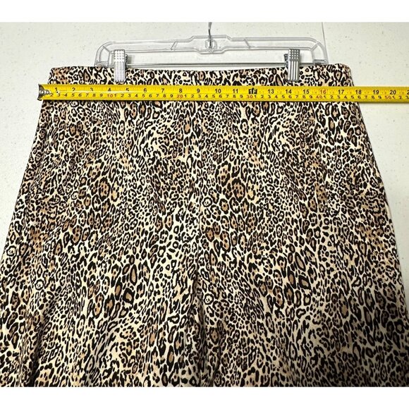 Chico's‎ Animal Print Pants Womens Size 12 Casual Corpcore Office Siren Stretchy - Picture 8 of 11